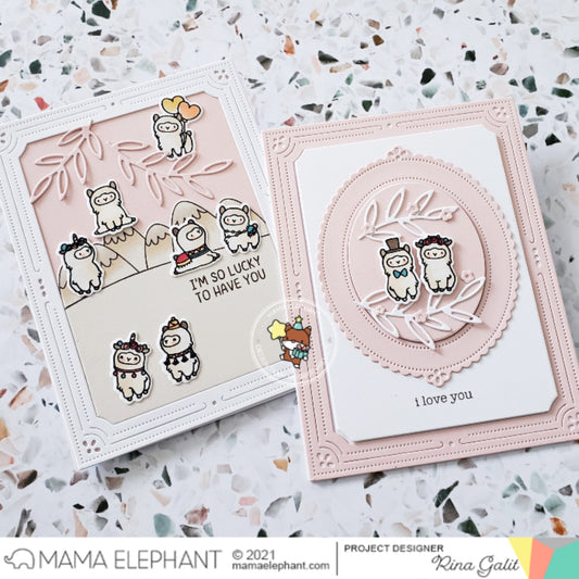 INTRODUCING: Little Llama Agenda & Oval Deco Frame