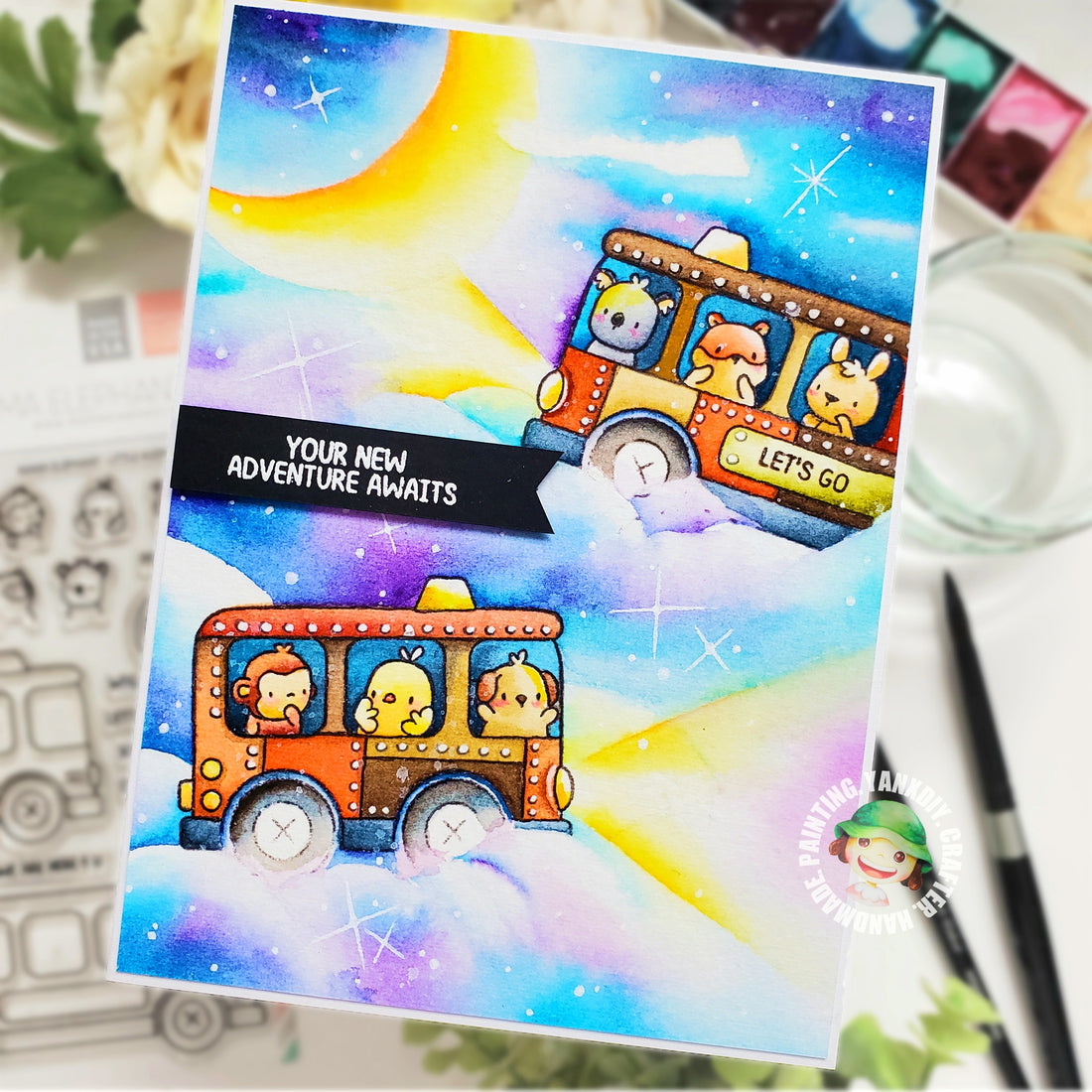 Little Agenda Bus with Guest Designer Yan