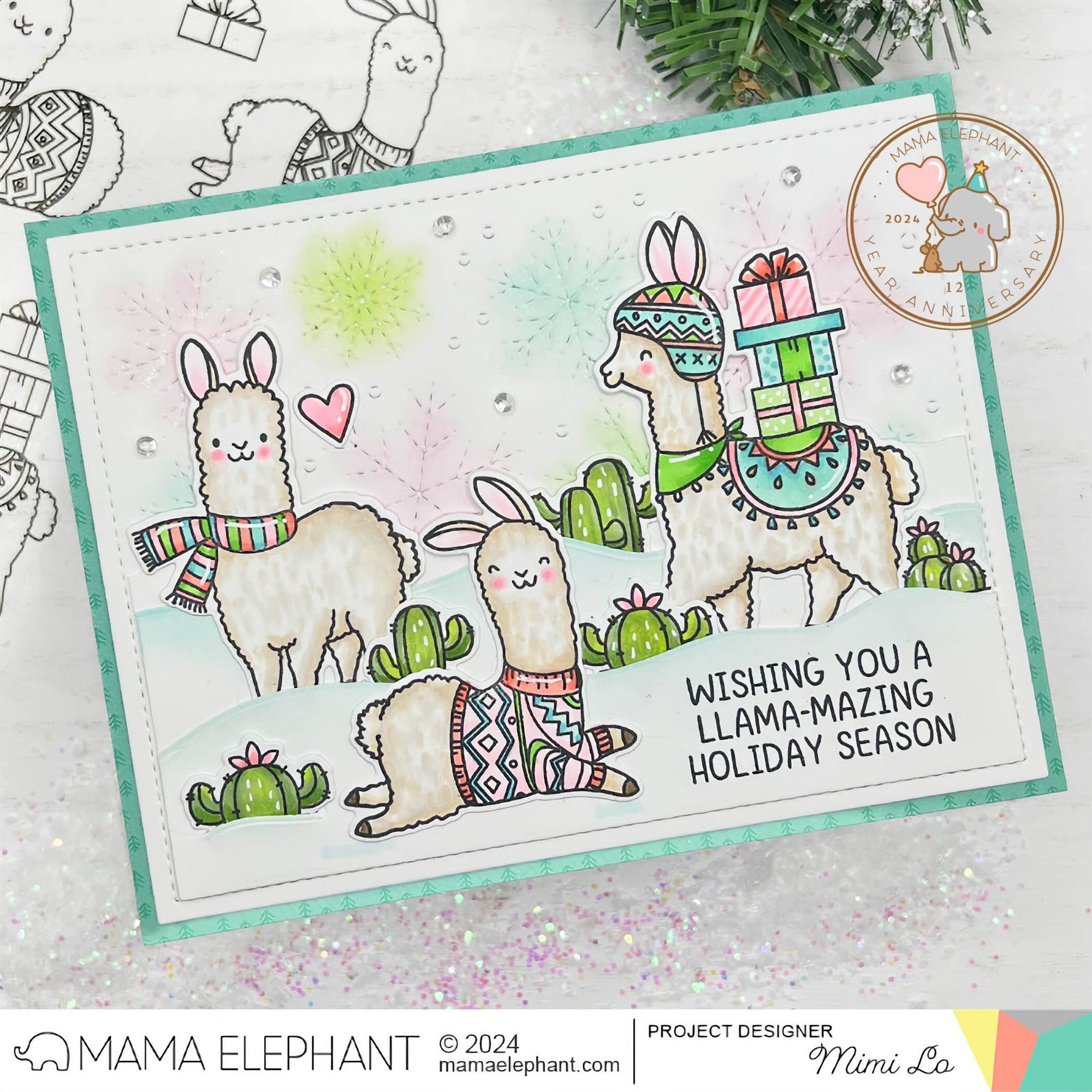 STAMP HIGHLIGHT: Fa La Llama