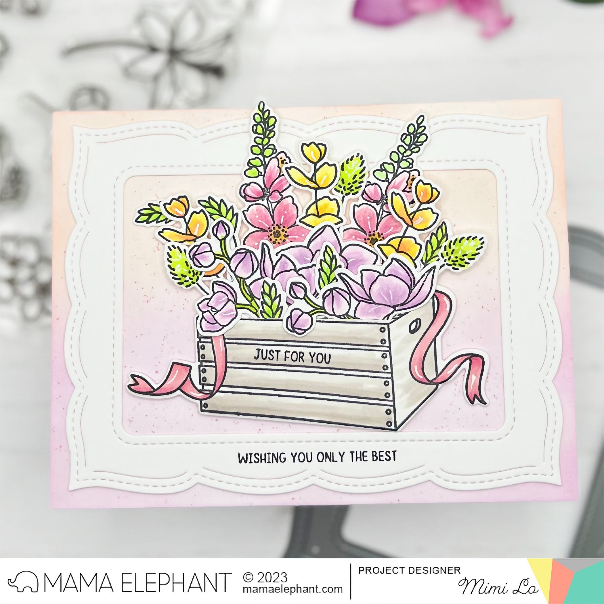 STAMP HIGHLIGHT: More Blooms - Mama Elephant