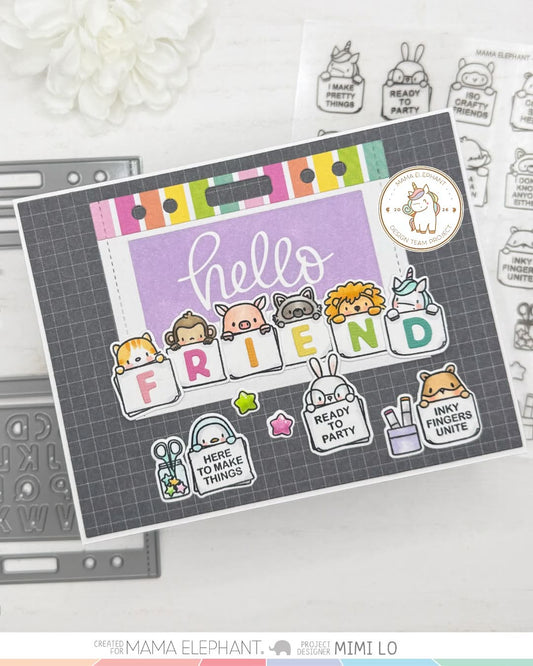 STAMP HIGHLIGHT: Name Tag