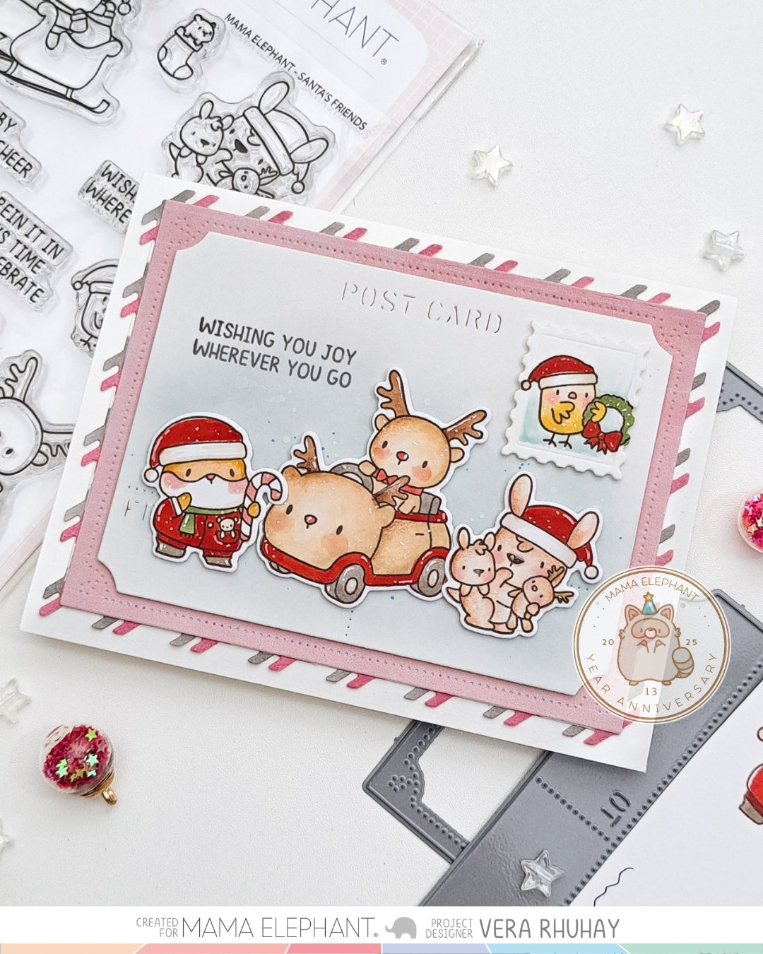 STAMP HIGHLIGHT: Santa's Friends