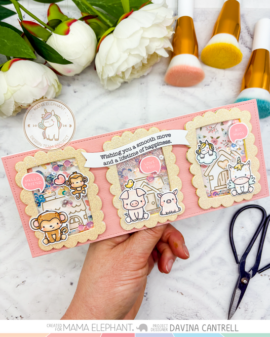 Silly Shaker Frames with Davina