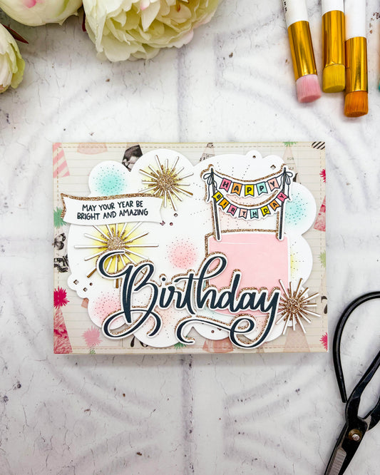 STAMP HIGHLIGHTS: Swashy Birthday