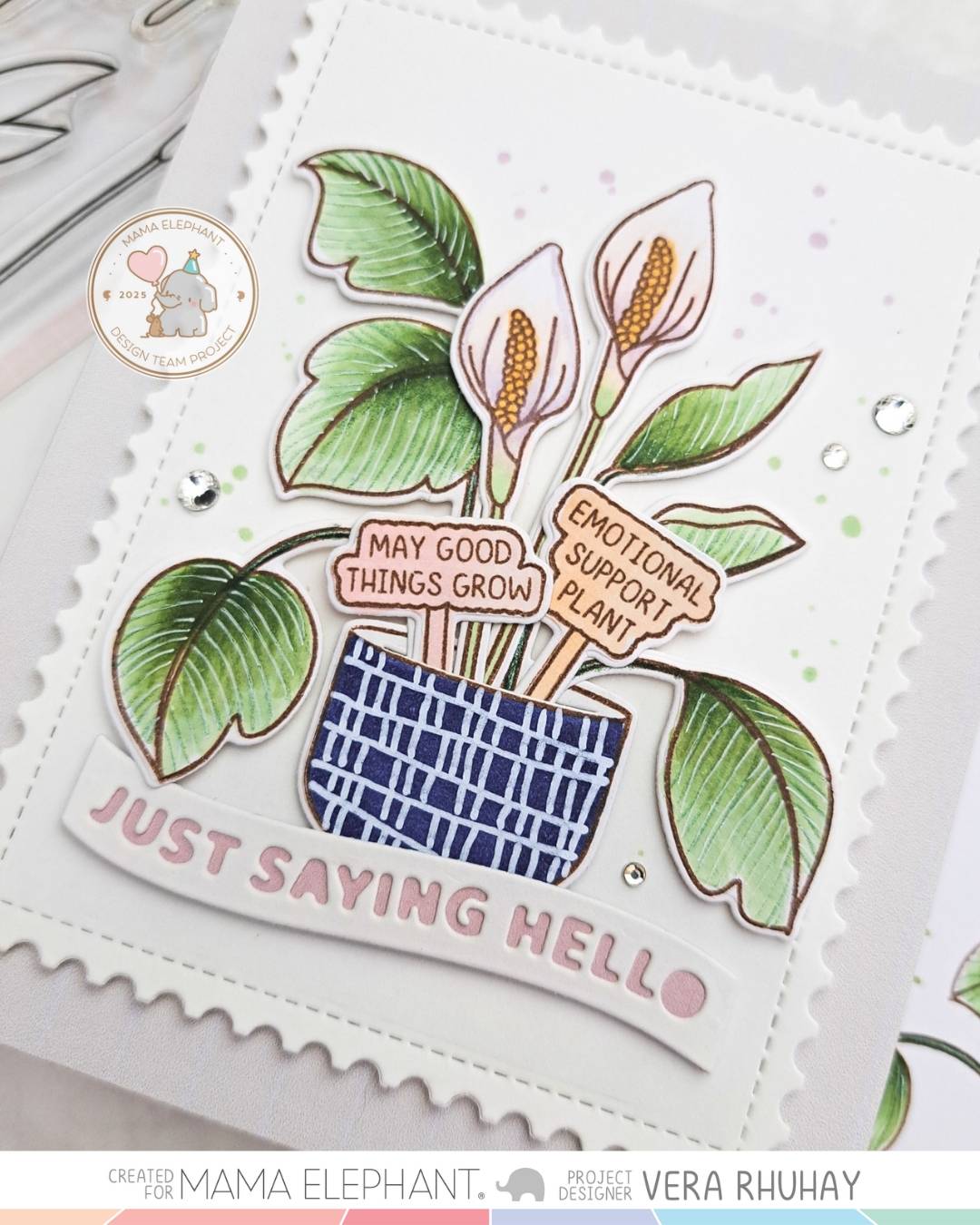 STAMP HIGHLIGHT: Build A Potted Plant