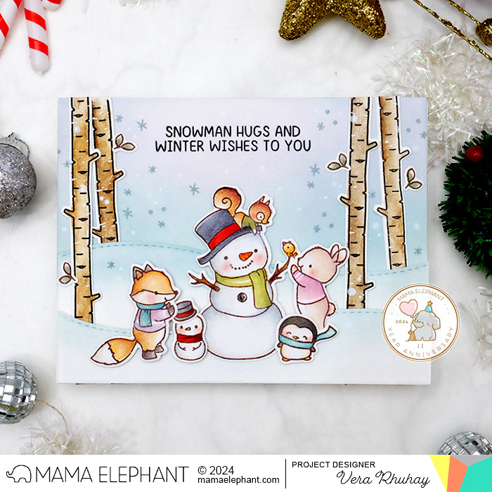 STAMP HIGHLIGHT: Build A Snowman