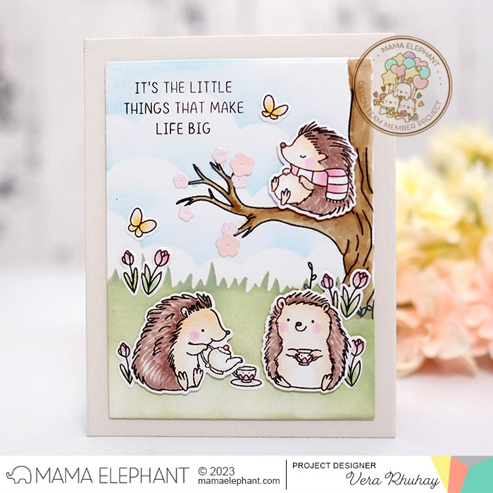 STAMP HIGHLIGHT: Happy Hedgehog