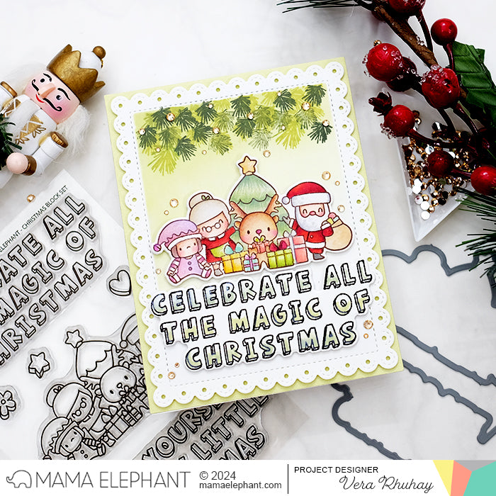 STAMPtember: Christmas Block Set