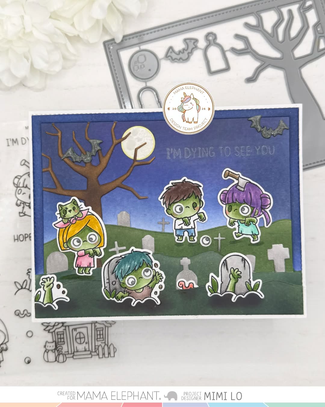STAMP HIGHLIGHT: Walking Zombies