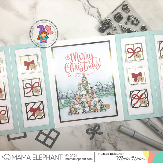 Slim Peeking Presents with Mette