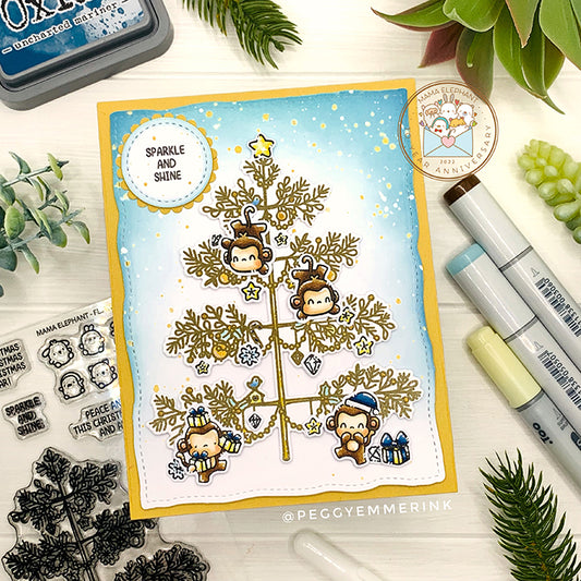 Festive Tree with Guest Designer Peggy Emmerink