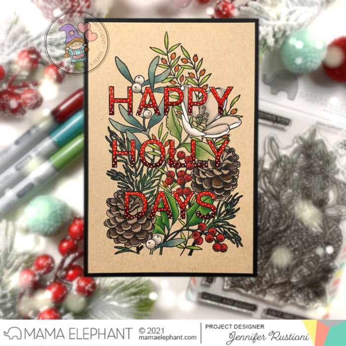 STAMP HIGHLIGHT: Happy Holly Days