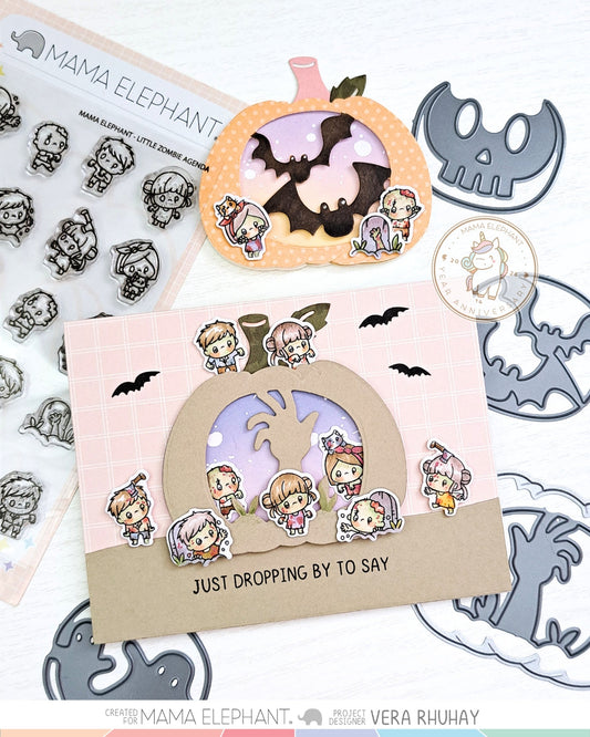 INTRODUCING: Walking Zombies & Little Zombie Agenda & Graveyard Bash & Pumpkin Carvings