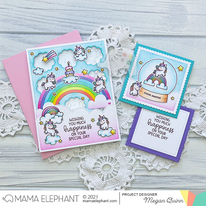 STAMP HIGHLIGHT: Mixed Wishes Greetings