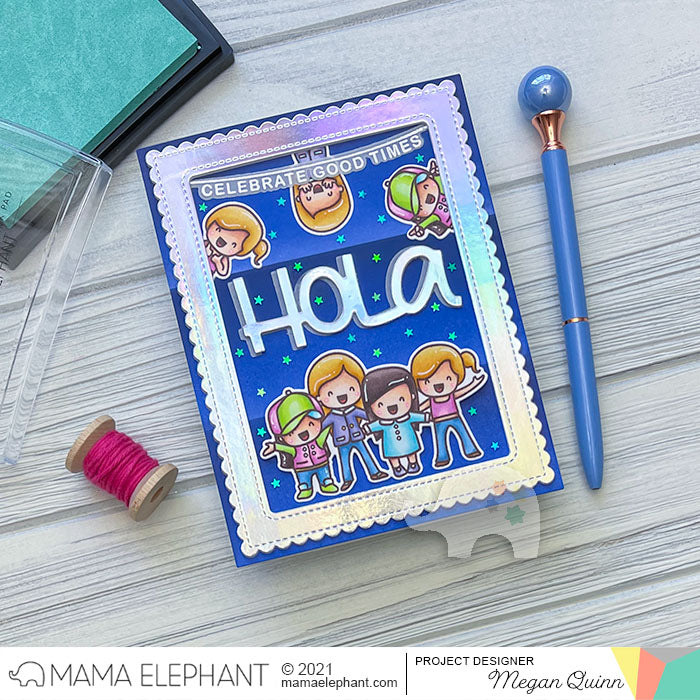 STAMP HIGHLIGHT: Happy Word Banners