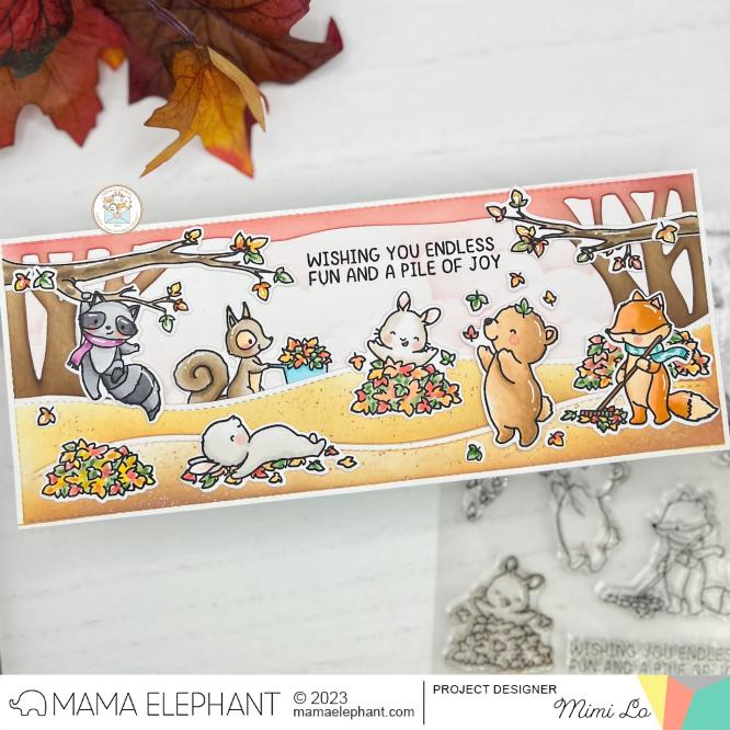 STAMP HIGHLIGHT: Falling Leaves