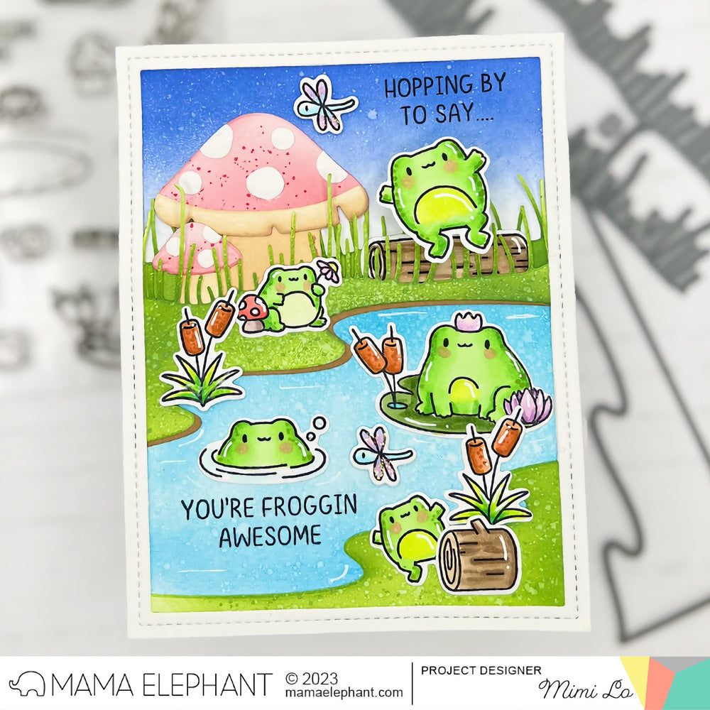 STAMP HIGHLIGHT: Hello Froggy - Mama Elephant