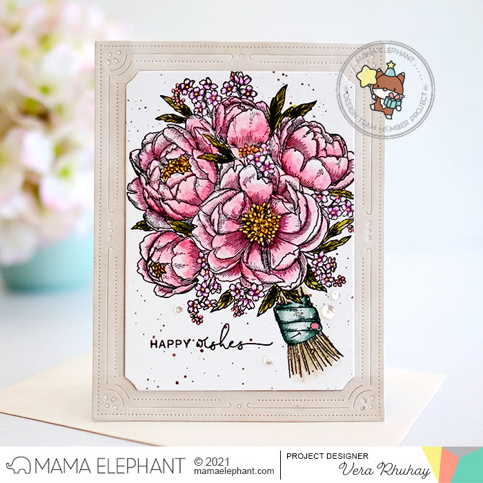 STAMP HIGHLIGHT: Peony Bouquet