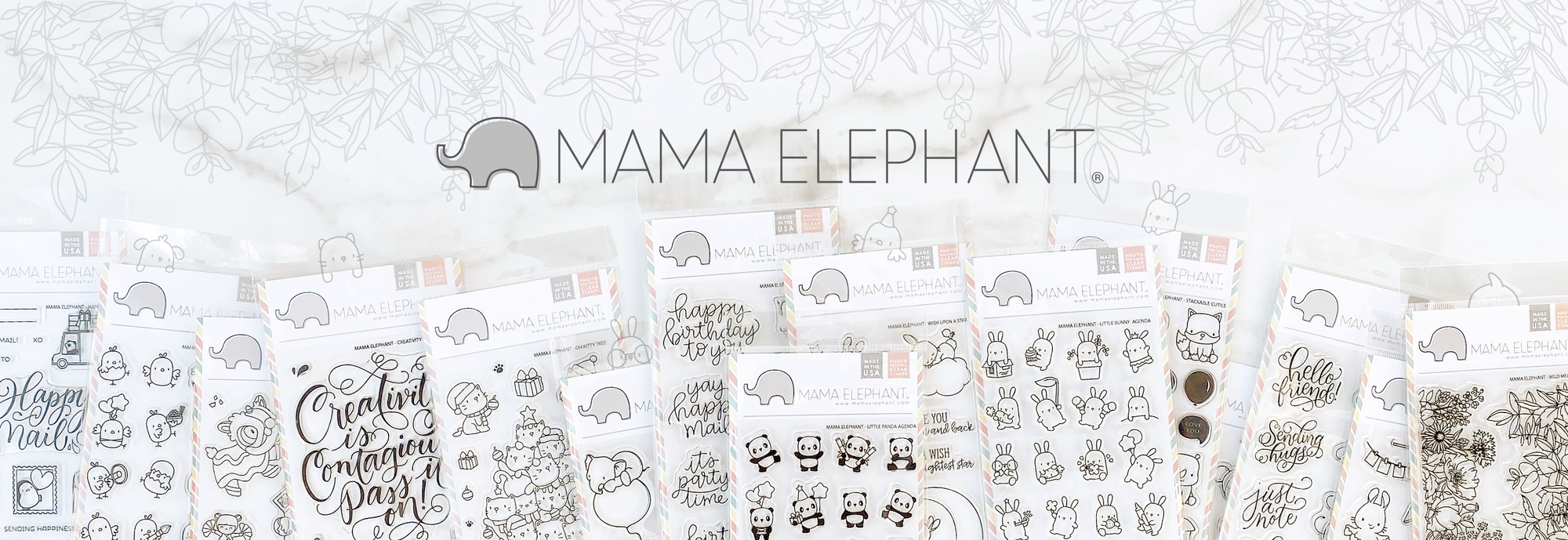 Mama Elephant Stamps