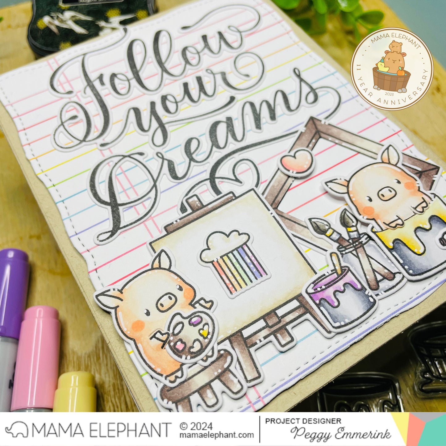 Painting Piggies - Creative Cuts