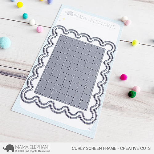 Curly Screen Frame - Creative Cuts