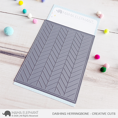 Dashing Herringbone - Creative Cuts