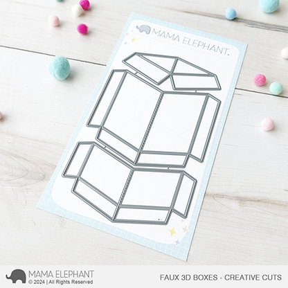 Faux 3D Boxes - Creative Cuts