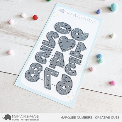 Marquee Numbers - Creative Cuts