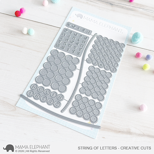 String of Letters - Creative Cuts – Mama Elephant