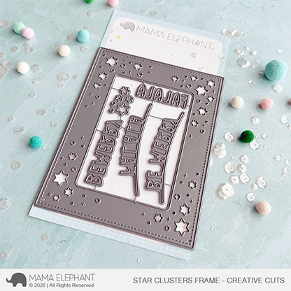 Star Clusters Frame - Creative Cuts