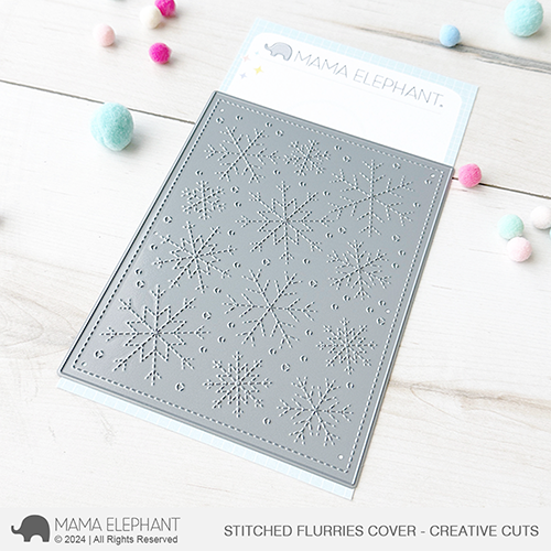 Stitched Flurries Cover - Creative Cuts