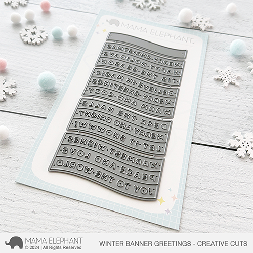 Winter Banner Greetings - Creative Cuts