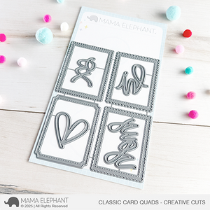 Classic Card Quads - Creative Cuts