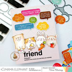 Simple Friends Bubbles - Creative Cuts