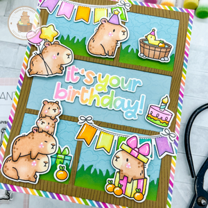 A Capybara Party - Creative Cuts