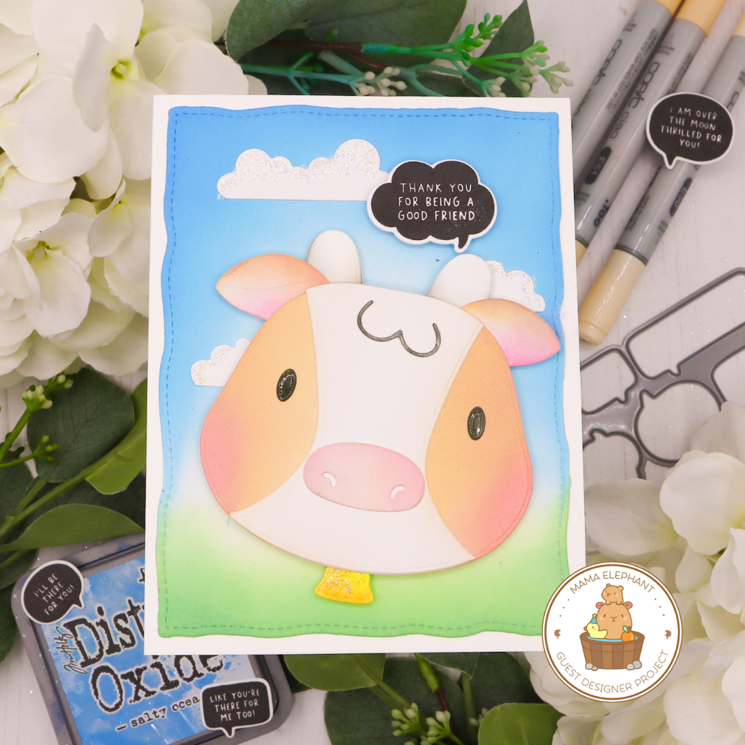 Favor Bag Accessory - Cow - Creative Cuts