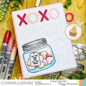 XOXO Grid Cover - Creative Cuts