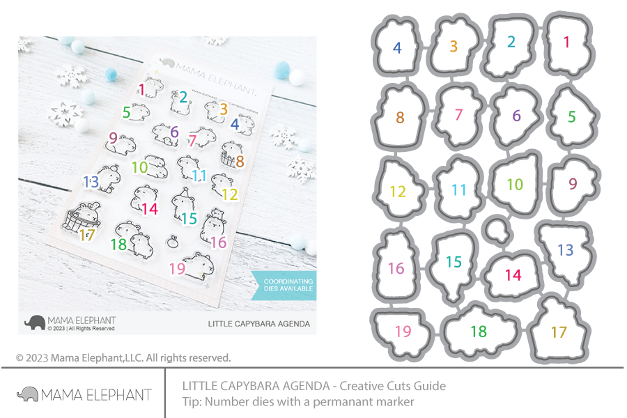 Little Capybara Agenda - Creative Cuts