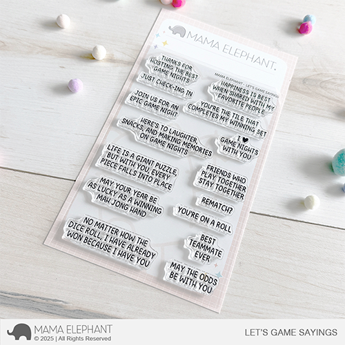 LET'S GAME SAYINGS