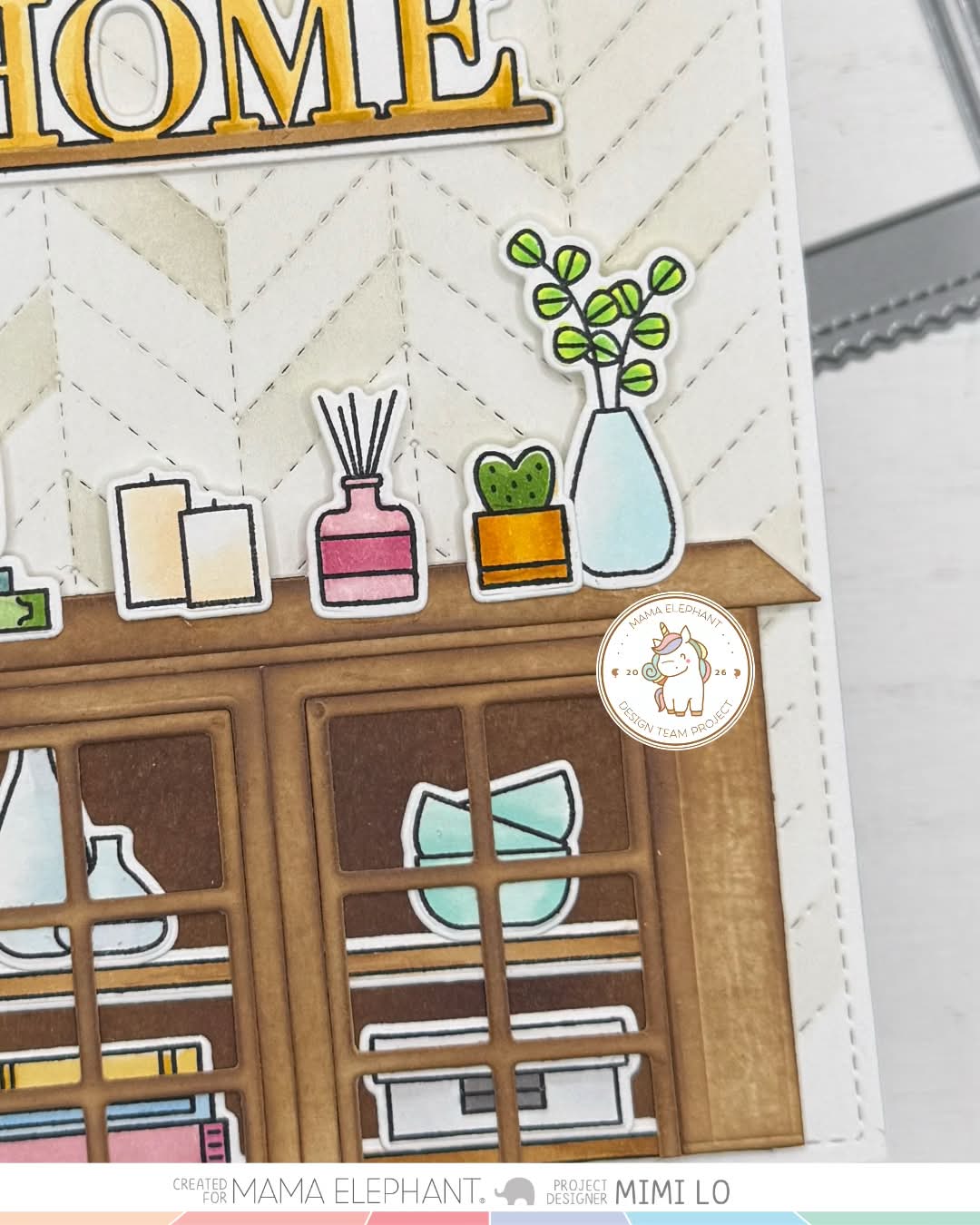 Dashing Herringbone - Creative Cuts