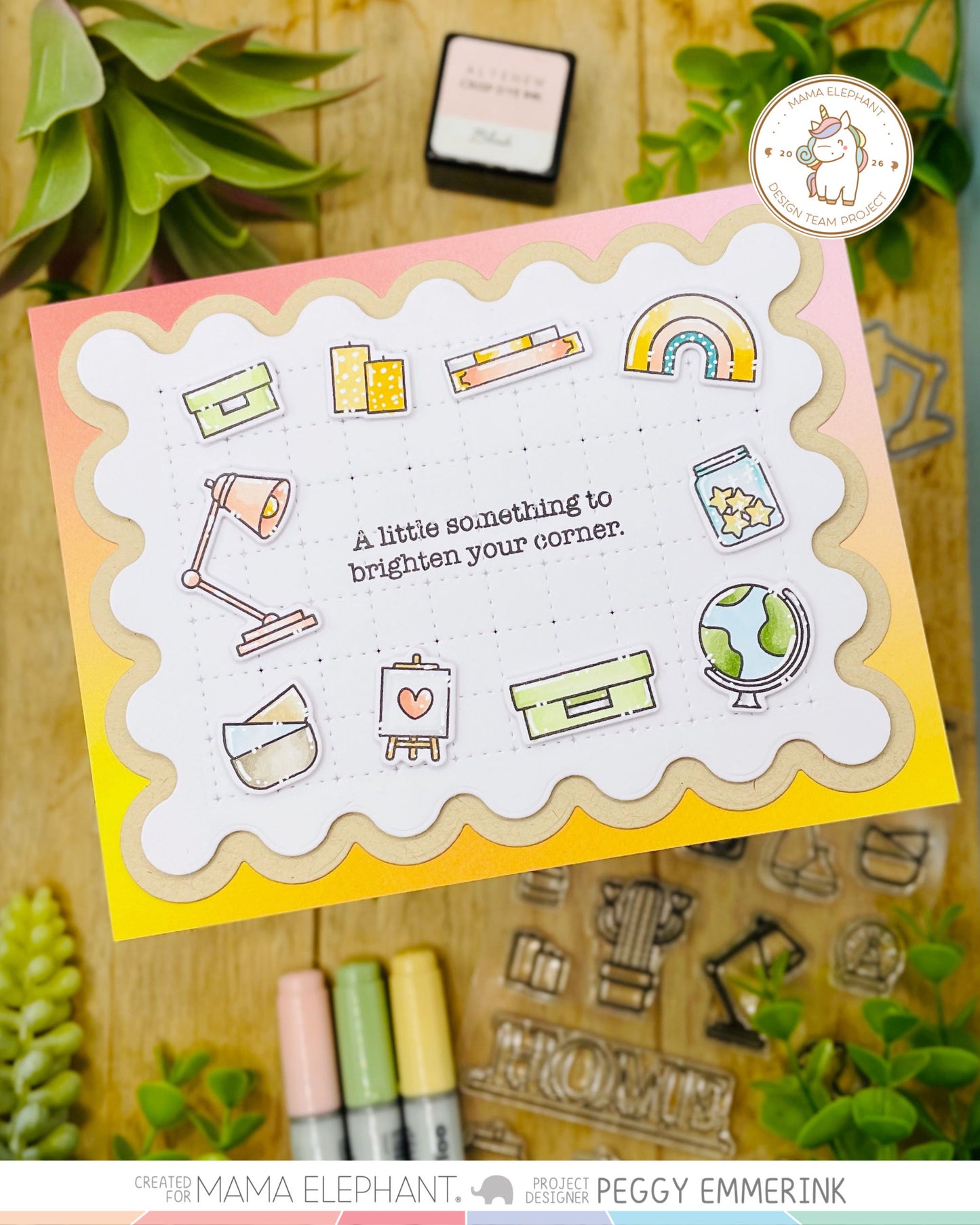 Curly Screen Frame - Creative Cuts