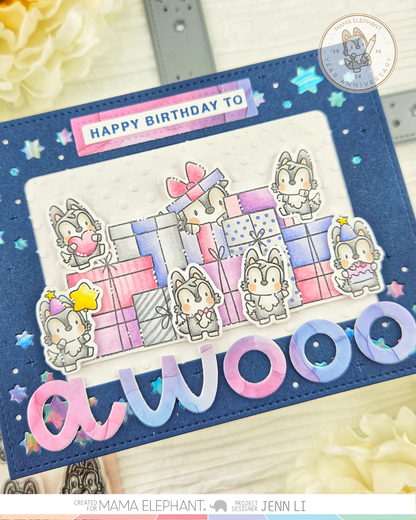 Star Clusters Frame - Creative Cuts