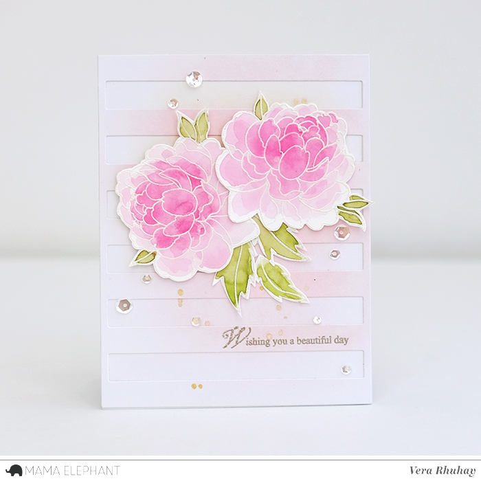 FLORAL SERIES - PRETTY PEONIES