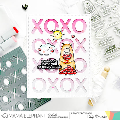 XOXO Grid Cover - Creative Cuts