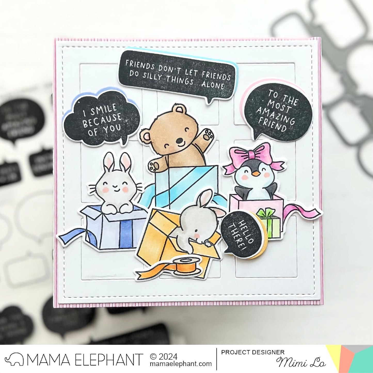 Simple Friends Bubbles - Creative Cuts