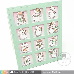 Little Snowman Agenda - Creative Cuts