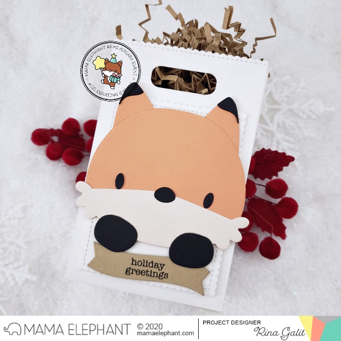 Favor Bag Accessory - Fox - Creative Cuts