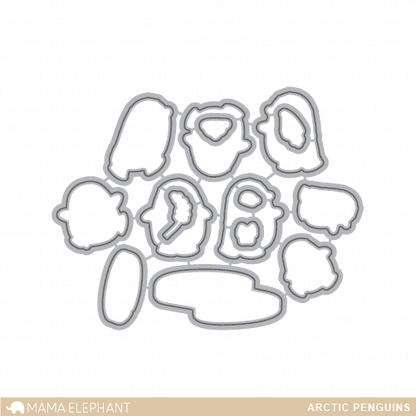 Arctic Penguins - Creative Cuts