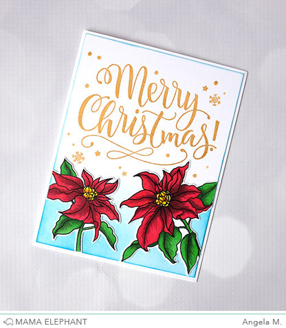 Floral Series - Poinsettia - Creative Cuts