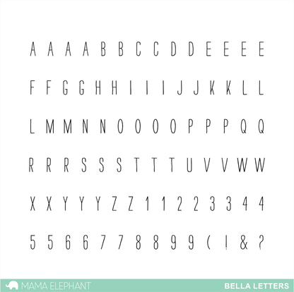 BELLA LETTERS